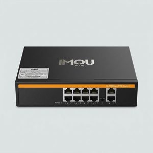 سوییچ شبکه 8 پورت POE گیگابیتی ایمو پلاس مدل IM-3008-FP-2G