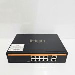 سوییچ شبکه 8 پورت POE گیگابیتی ایمو پلاس مدل IM-3008-FP-2G