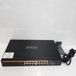 سوئیچ IMOU PLUS IM-3016-GP یک سوئیچ قدرتمند ۱۶ پورت گیگابیت PoE